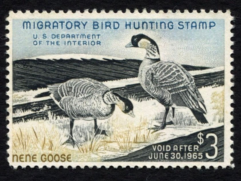 RW31 1964-65 Nene Goose Mint VLH VF Duck Stamp