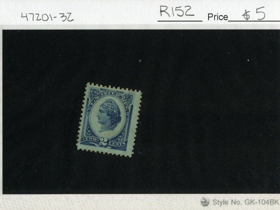 R152 Revenue 2 cents Revenue Tax Stamp