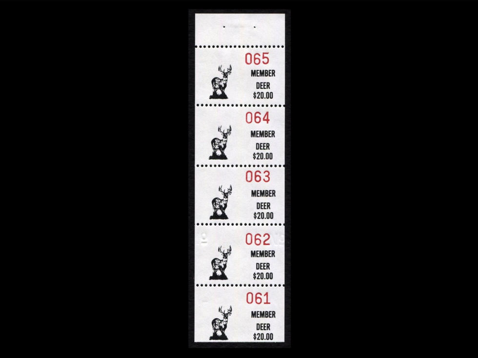 PR36 Pine Ridge 1988-92 Deer Member, Strip/5