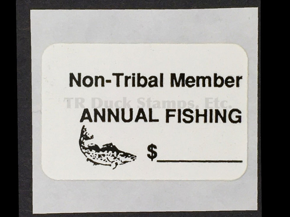 PR62 Pine Ridge 1993-97 Annual Fishing, Non-Member