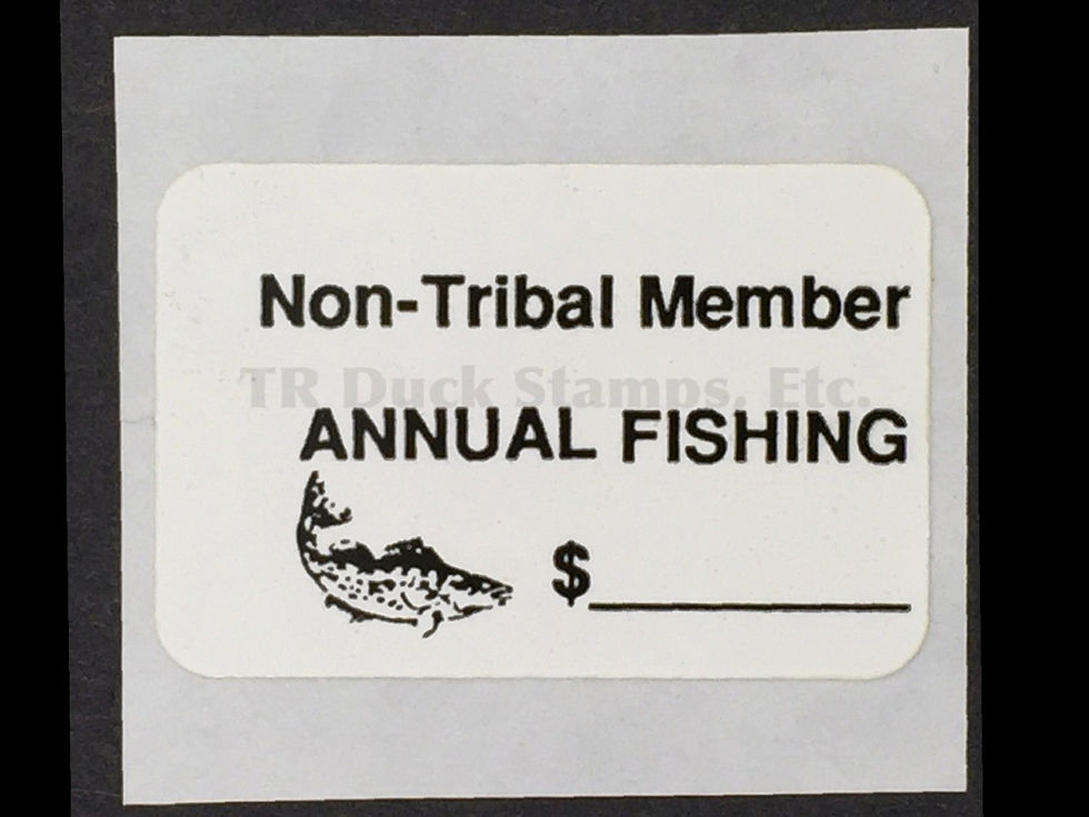 PR62 Pine Ridge 1993-97 Annual Fishing, Non-Member