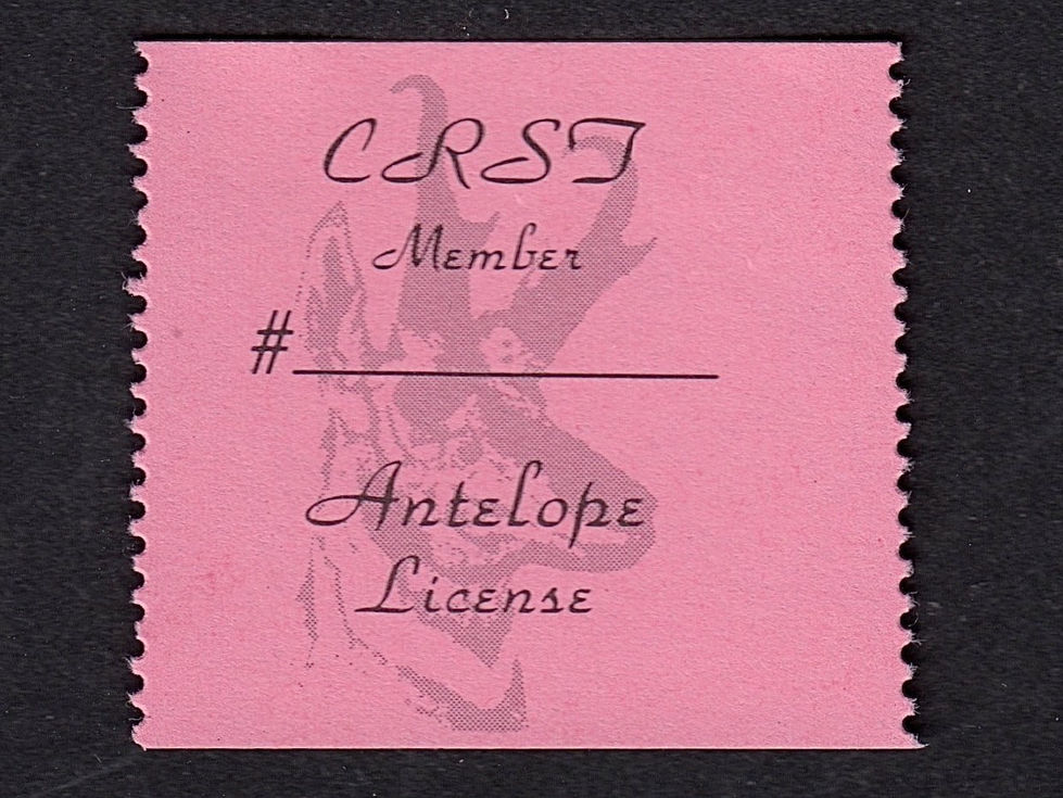 CR23 Cheyenne River CRST Antelope, Member (matte paper)
