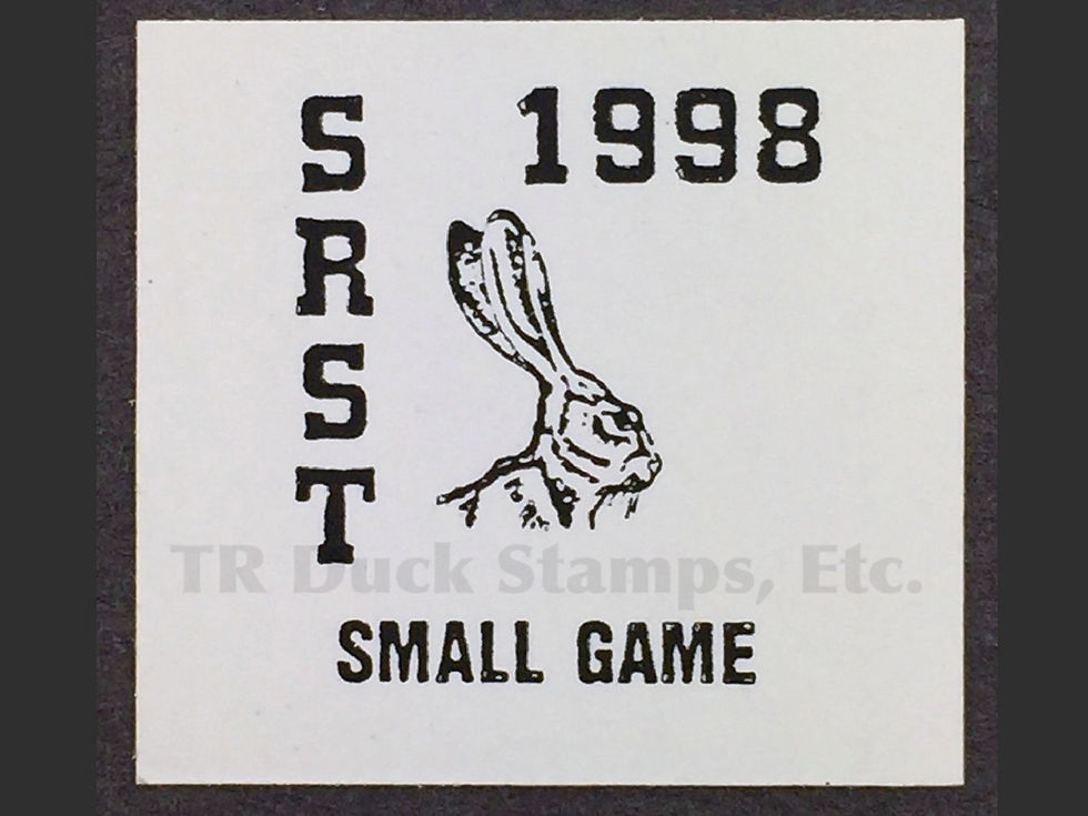SR71 Standing Rock 1998 Small Game, FasTrack Stamp