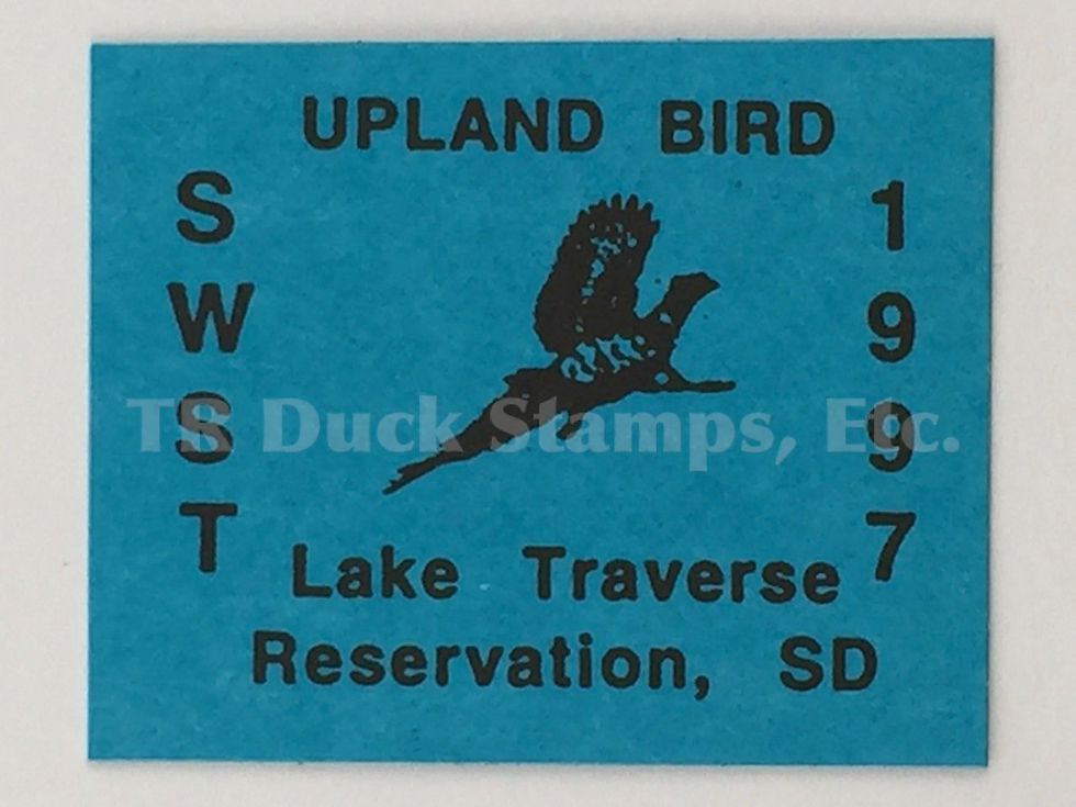 LT73 Lake Traverse SWST 1997 Upland Bird Stamp