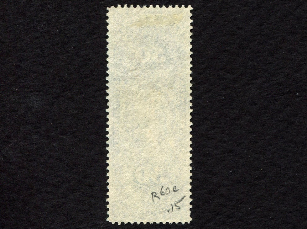 R60c Orig. Process 50c US Revenue Tax Stamp