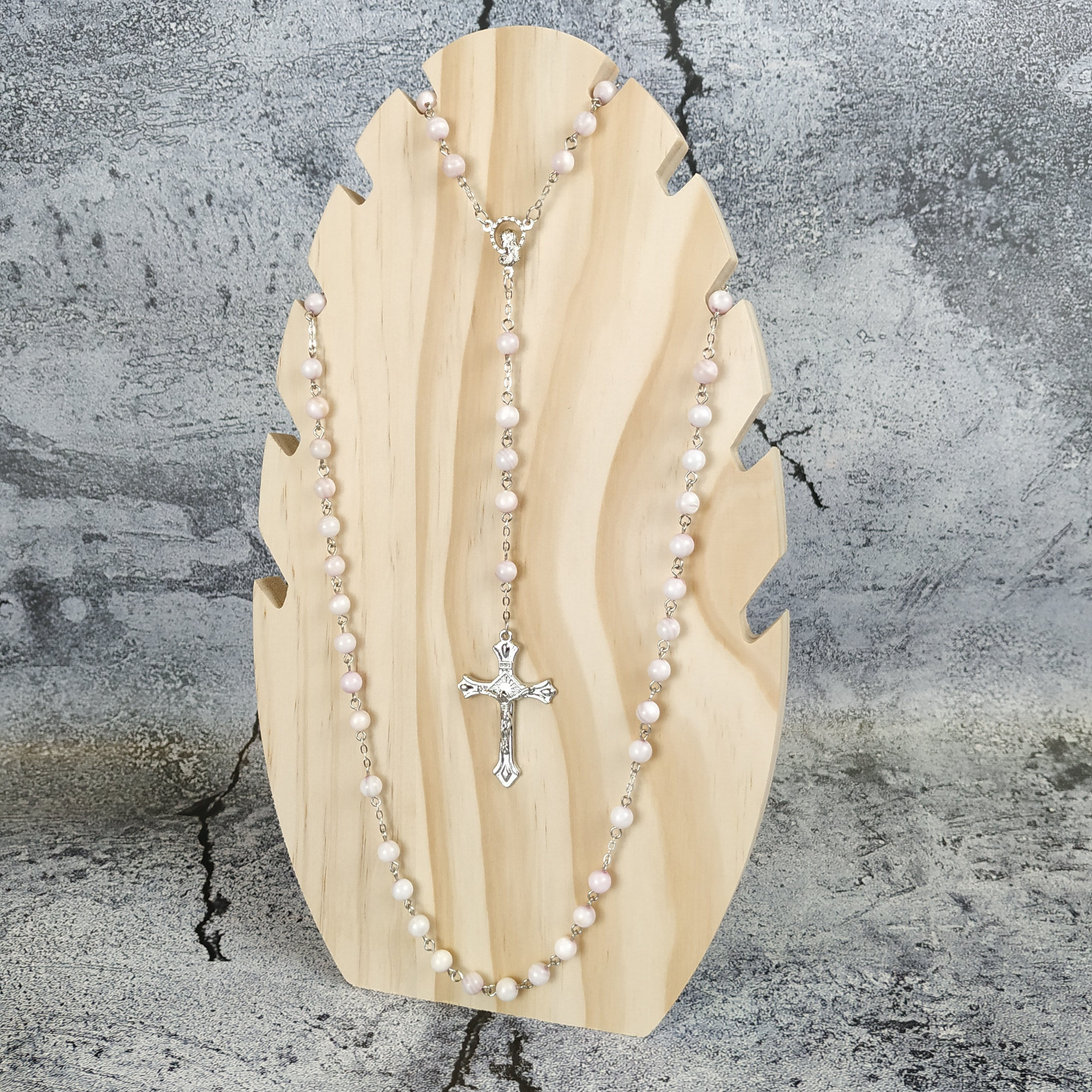 手工唸珠貝殼石6mm