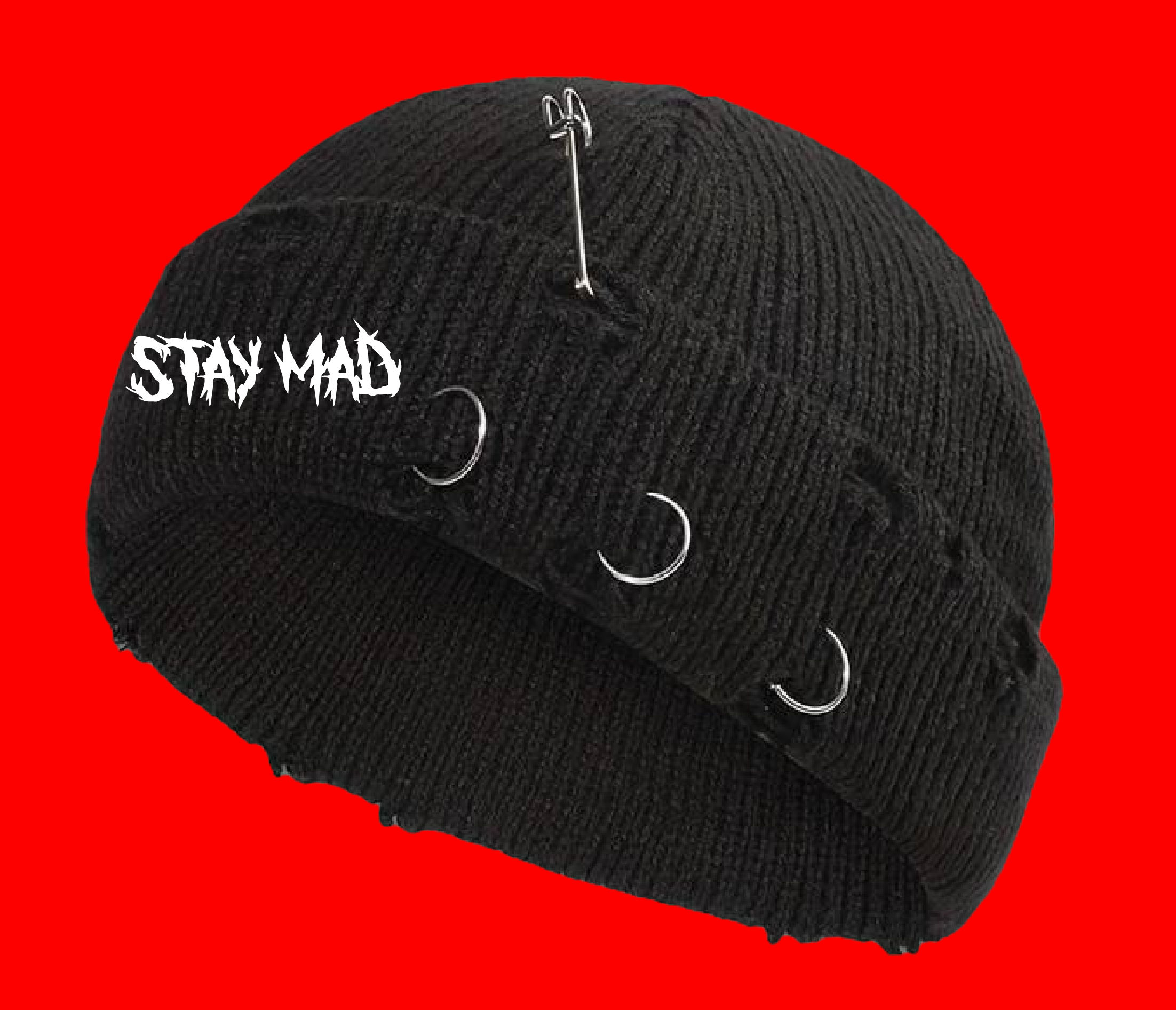 Tiny Stay Mad Meanie Beanie