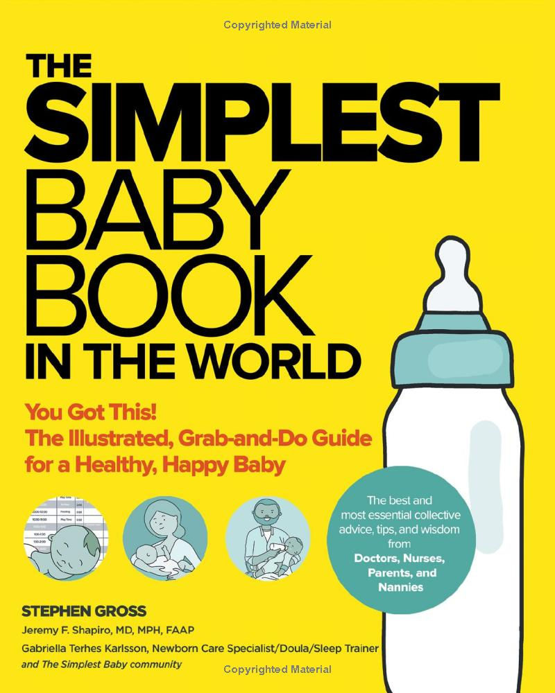 The Simplest Baby Book in the World illustrated book