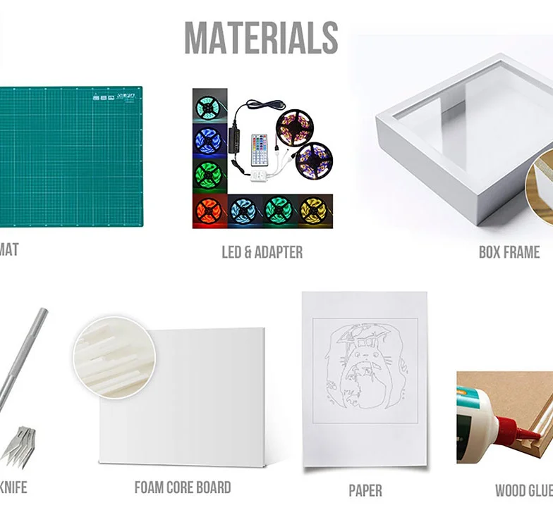 Bogo 168 Cowboy Horseman Svg 3d Shadow Box Template Svg Files 3d Papercut Lightbox