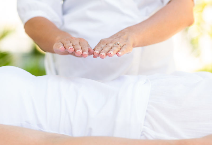 Example of reiki session
