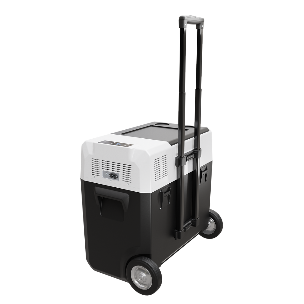 Thumbnail: LionCooler X50A Portable Solar Fridge Freezer, 52 Quarts