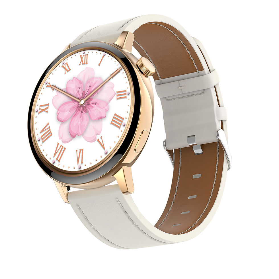 Thumbnail: Women's Smartwatch: 1.32" IP68 Waterproof Wireless Charge (Customizable)