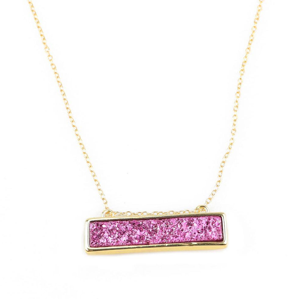 Thumbnail: 📿 Necklace: Bethany Druzy Bar