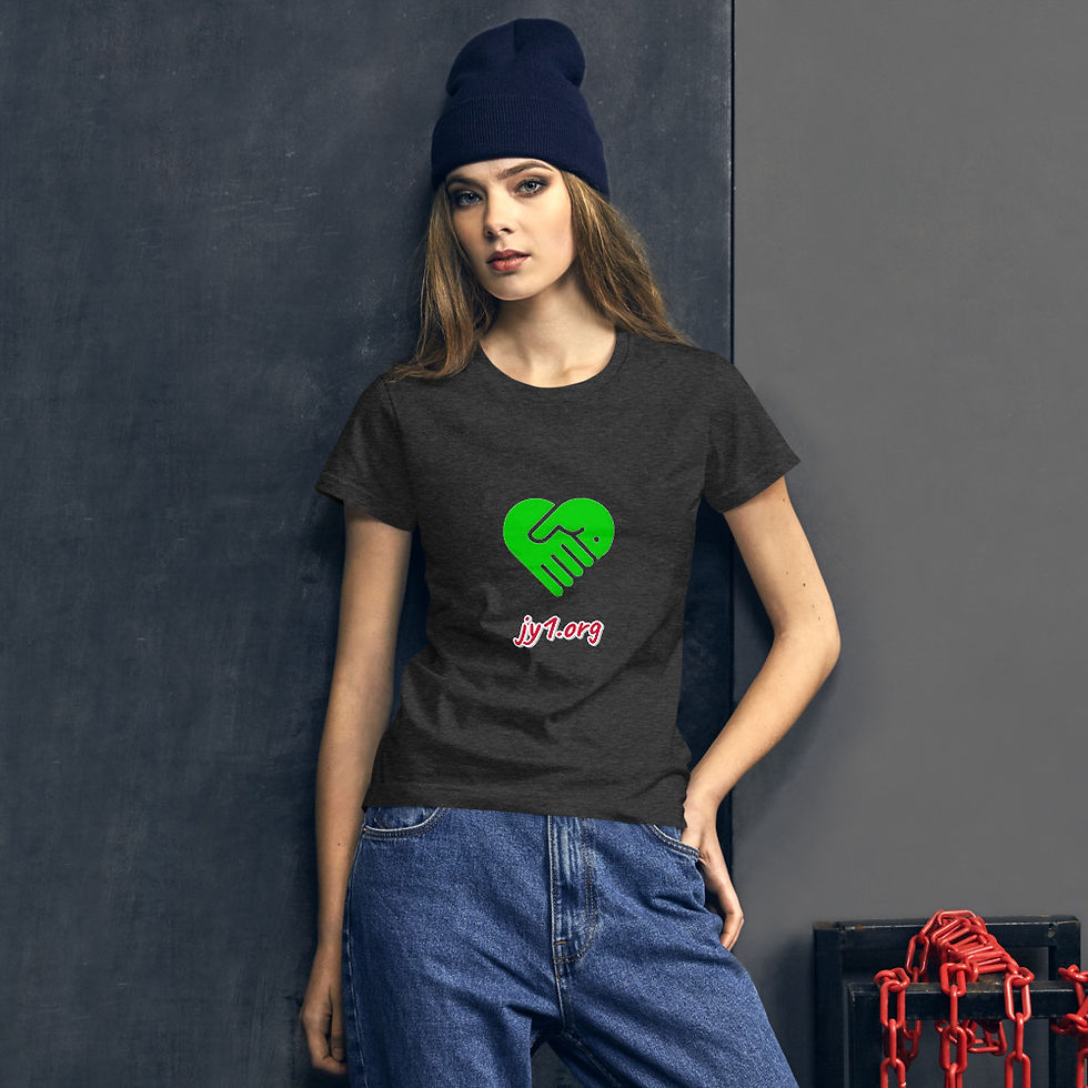 Thumbnail: jy1.org Women's short sleeve love t-shirt