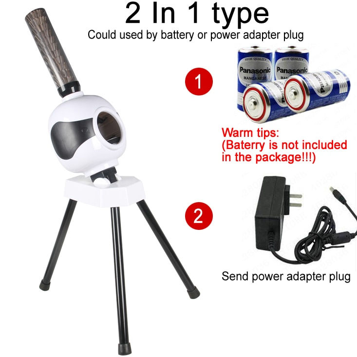Thumbnail: Portable Automatic Badminton Pitching Machine for Adults and Kids