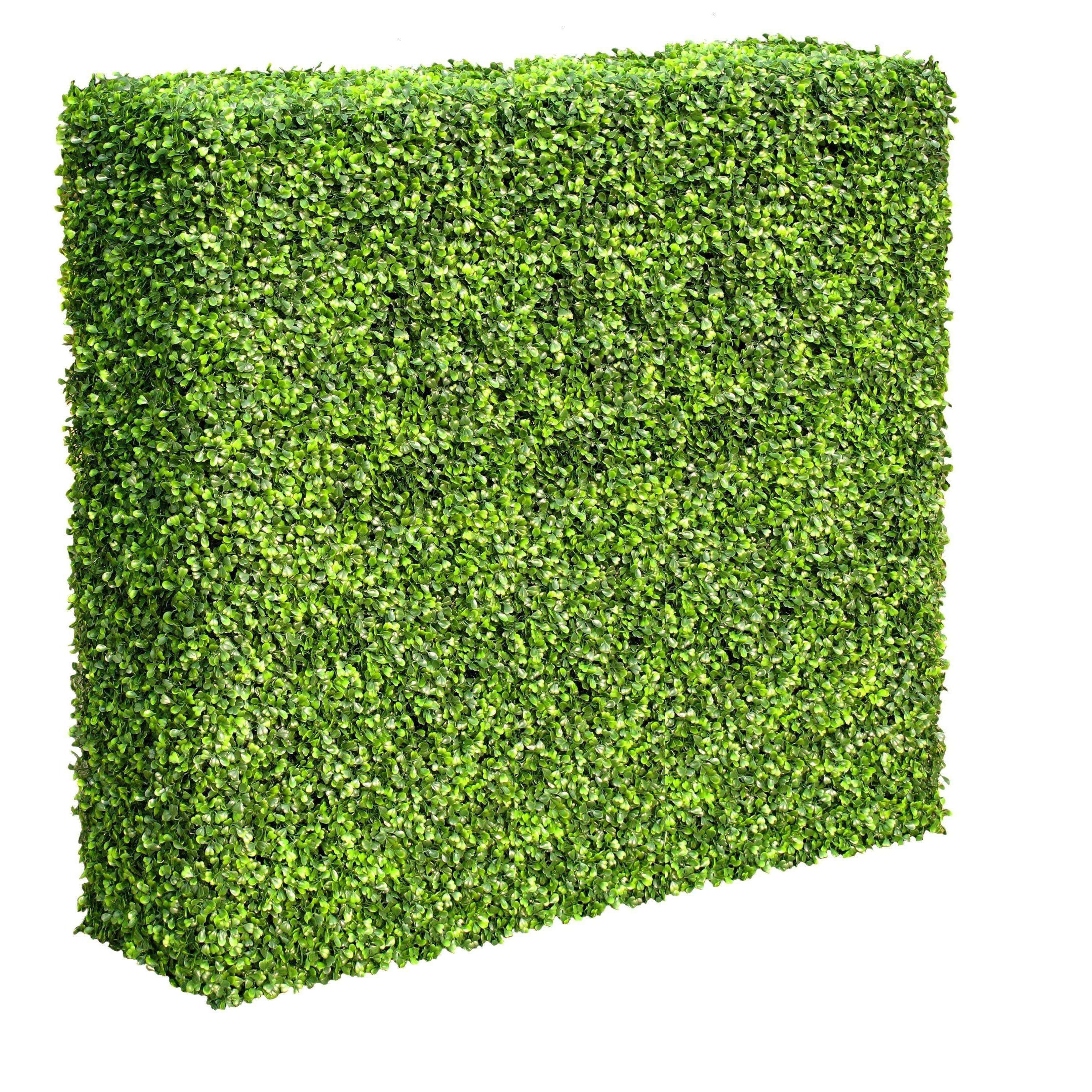 UV Resistant Portable Light Boxwood Artificial Hedge