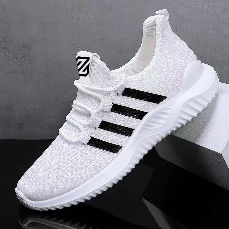 Thumbnail: Men's Sports Shoes - Autumn And Winter Youth Breathable Flat Korean Version