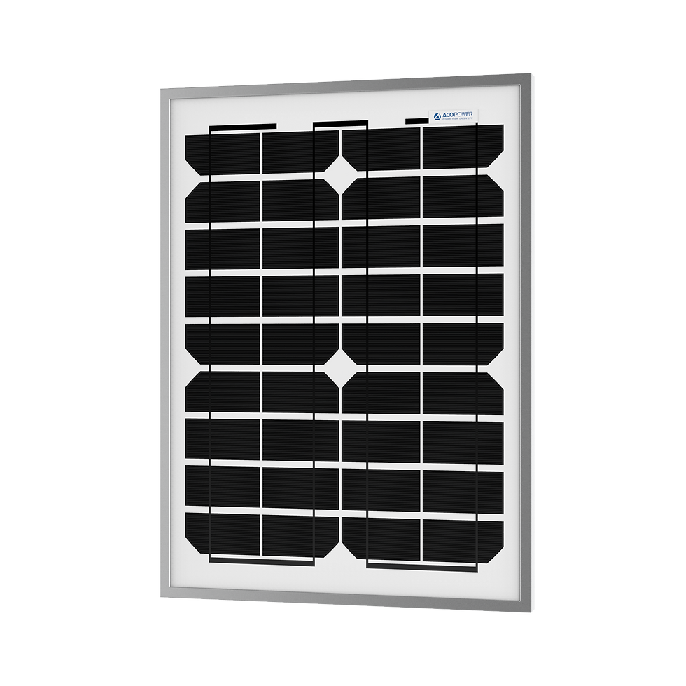 Thumbnail: ACOPower 20 Watt Mono Solar Panel for 12 v Battery Charging, Off Grid