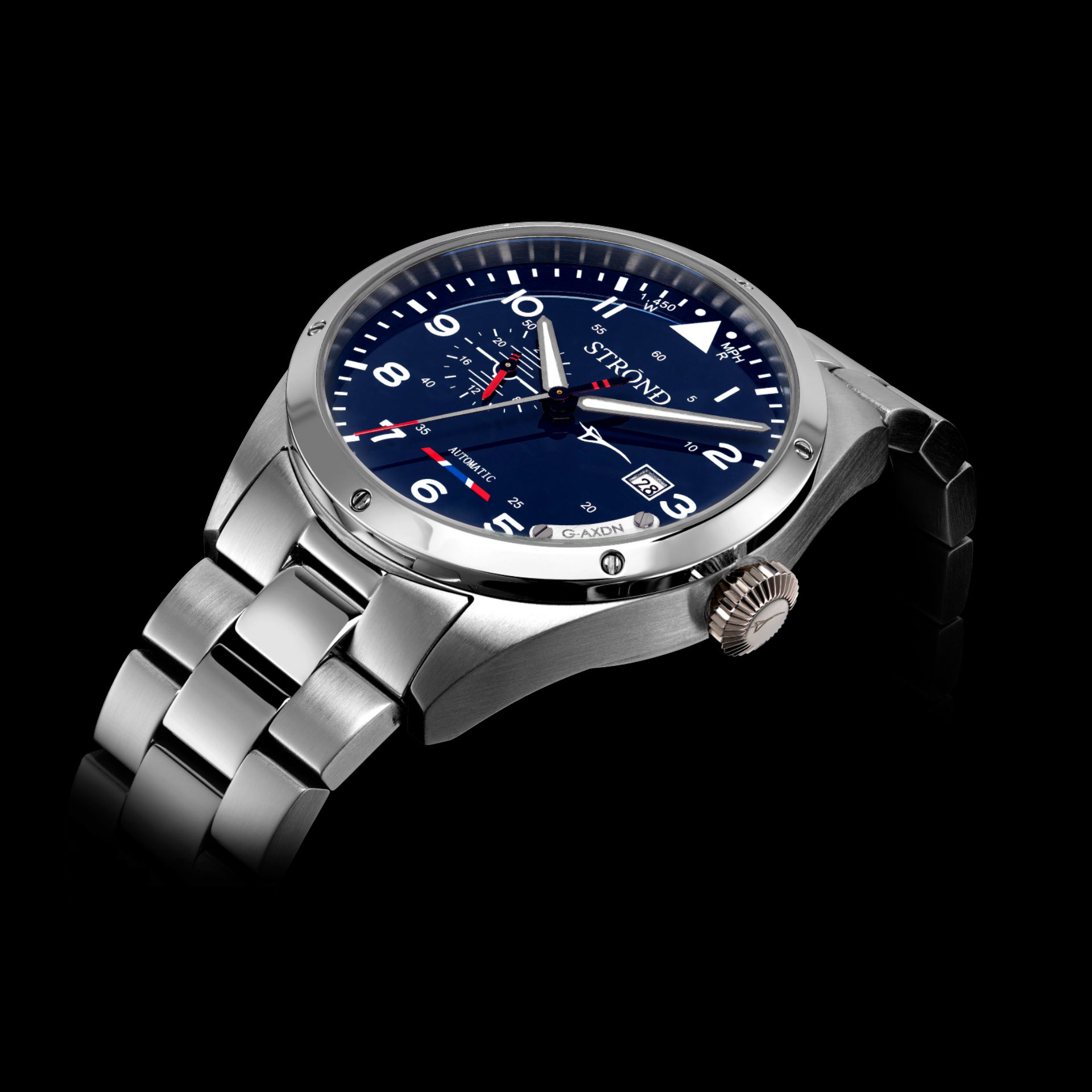 ⌚ STROND Concorde 24h automatic in navy blue