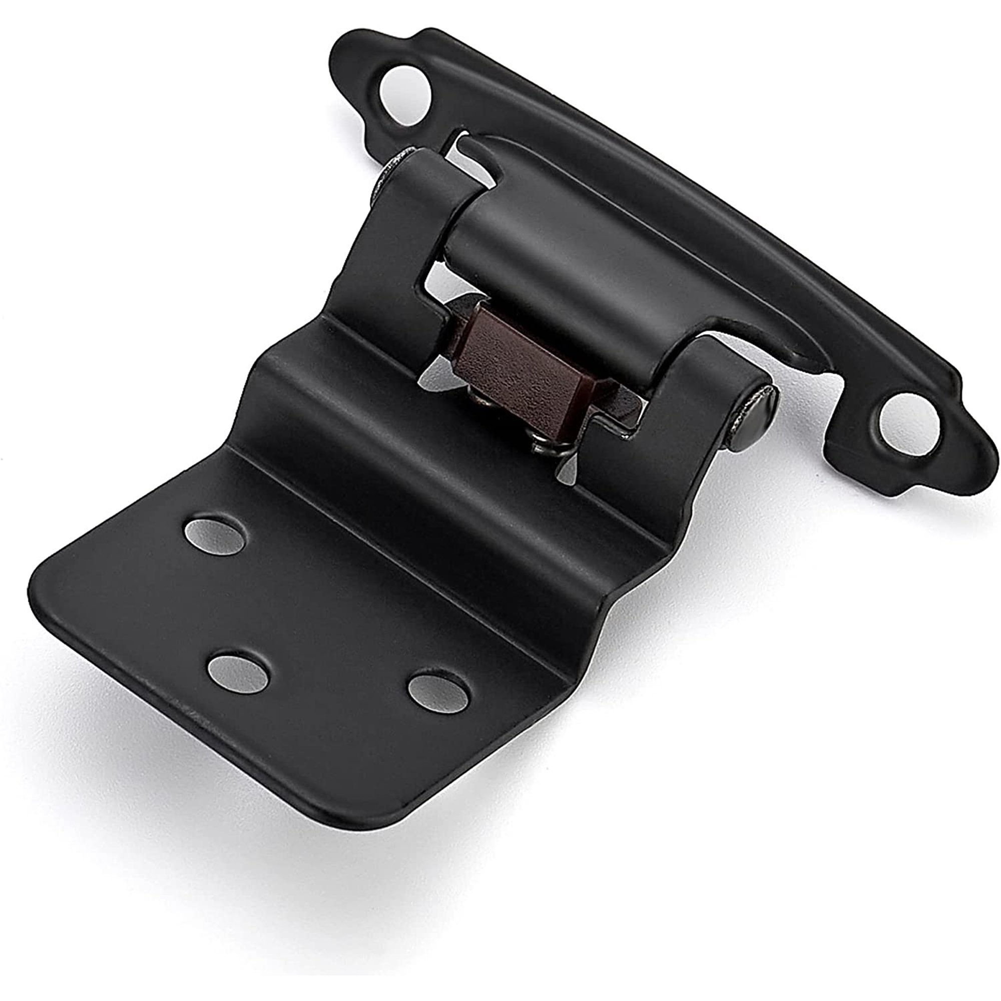 56/36 Pack 3/8" Inset Matte Cabinet Hinge - Self Closing Hinges