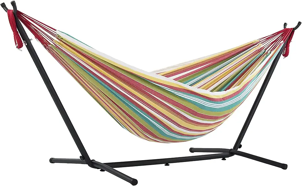 Thumbnail: Portable Garden Hammock Stand Swing Hammock for Aerial Yoga