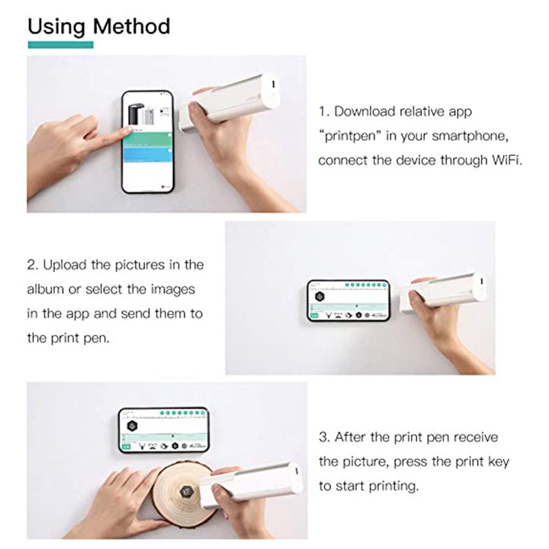 Miniaturbild: FoodPrint Pen: Compact Edible Printer for DIY Food (Customizable)