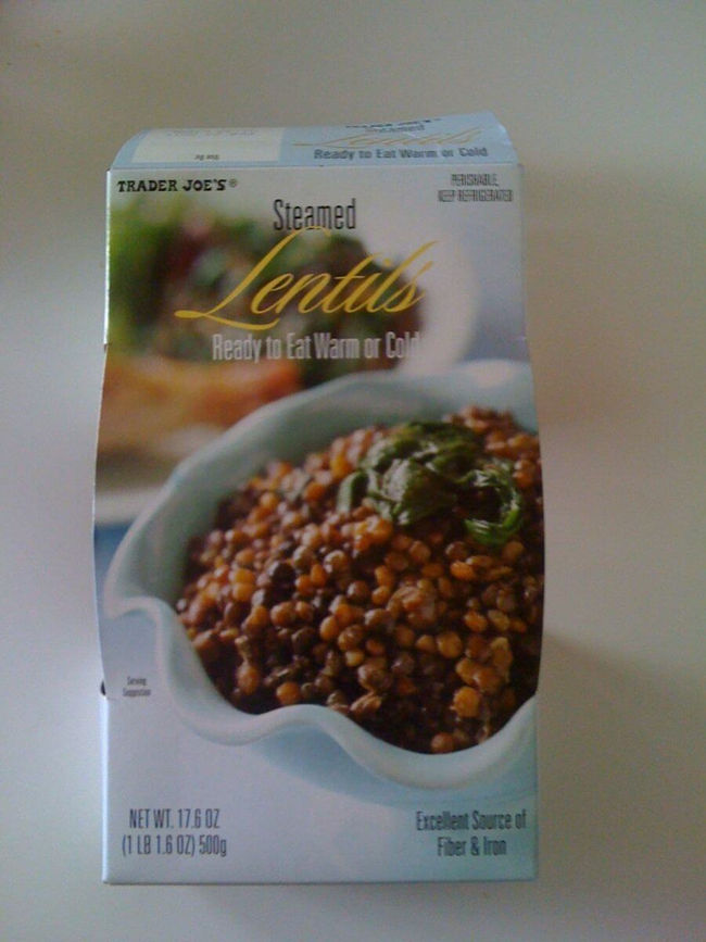 Favorite Find: TJ’s Steamed Lentils