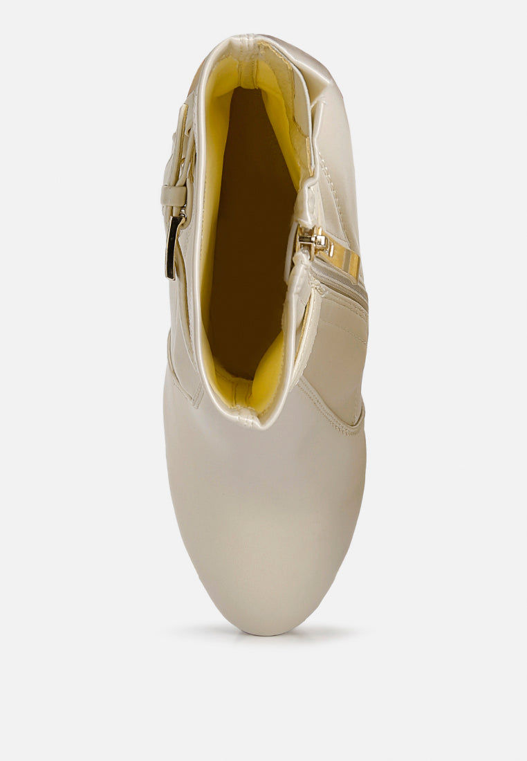 Thumbnail: London Fashion: Doesburg Satin Stiletto Ankle Boot