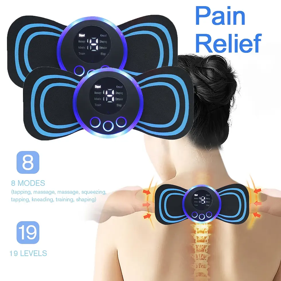 Thumbnail: EMS Neck Stretcher Massager: Electronic Cervical Massage Patch