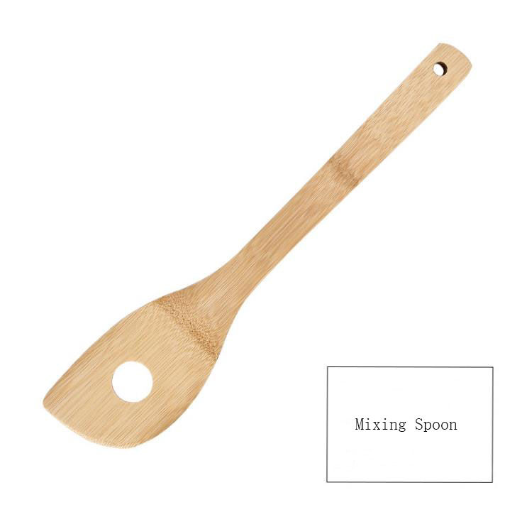 Thumbnail: EcoCook: 8-Piece Healthy Bamboo Kitchen Utensil Set (Customizable)
