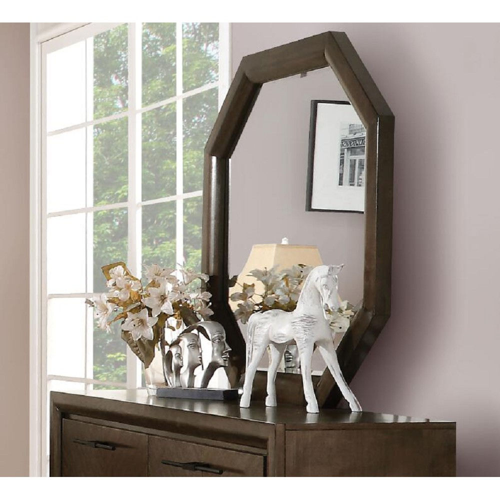 Selma Mirror in Tobacco 24094