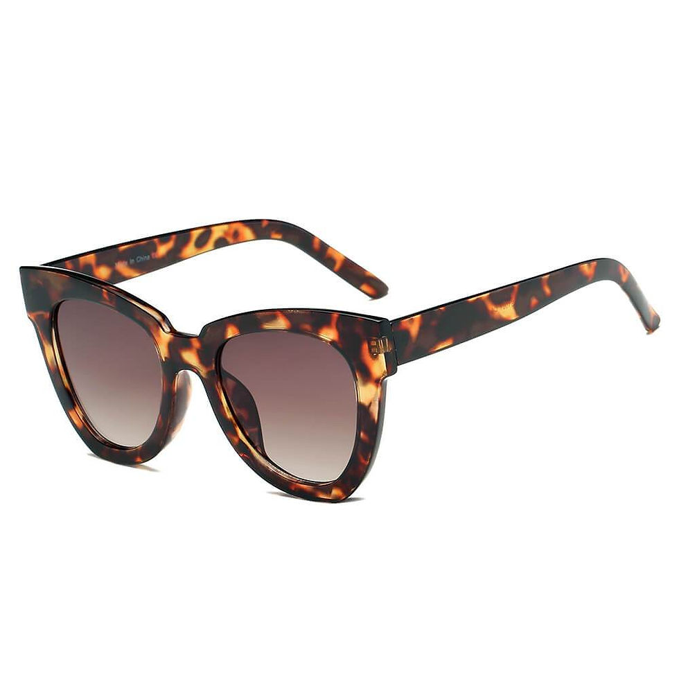 Thumbnail: ESCABANA | Women Round Cat Eye Fashion Sunglasses