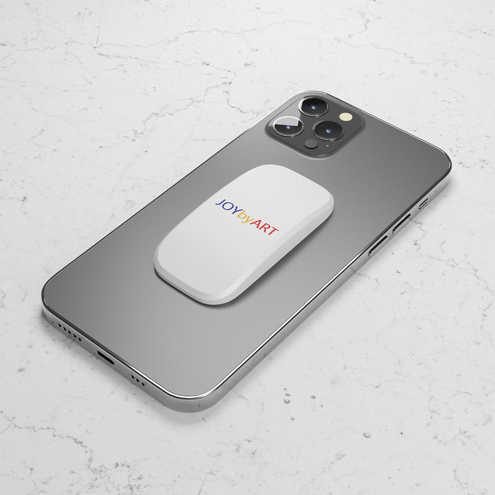 थंबनेल: JOYbyART Phone Click-On Grip  (Customizable)