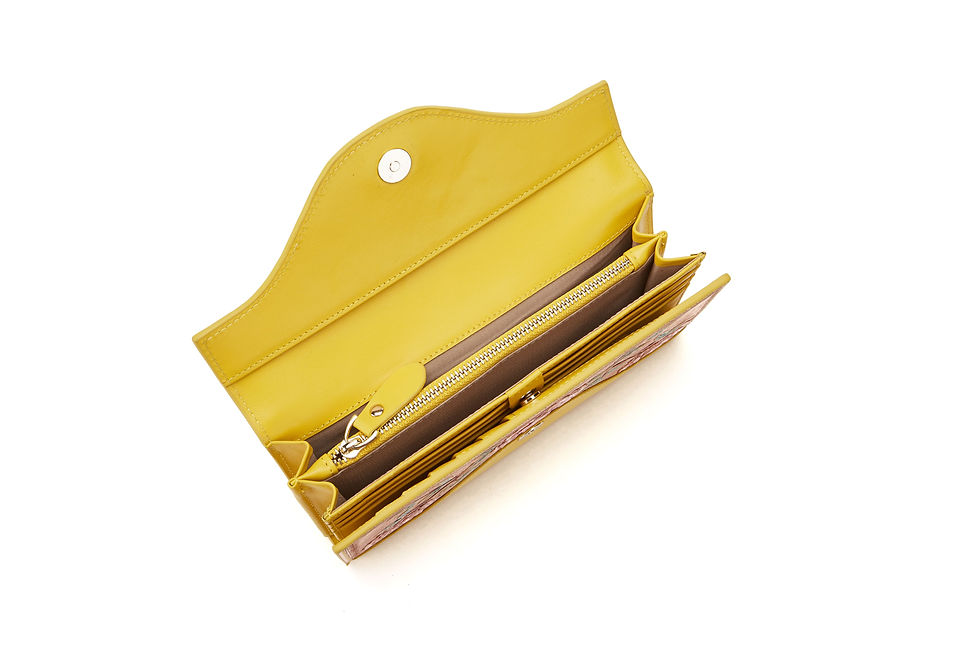 Miniatura: Rose Yellow Continental Wallet