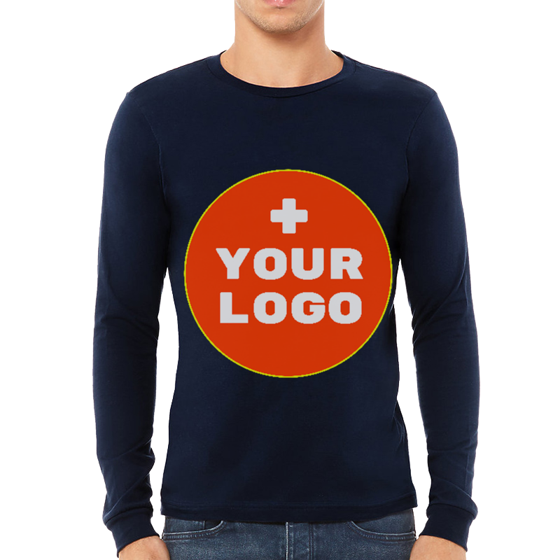 Thumbnail: JOYbyART Unisex LS Premium Cotton T-Shirt (+ Your Logo)