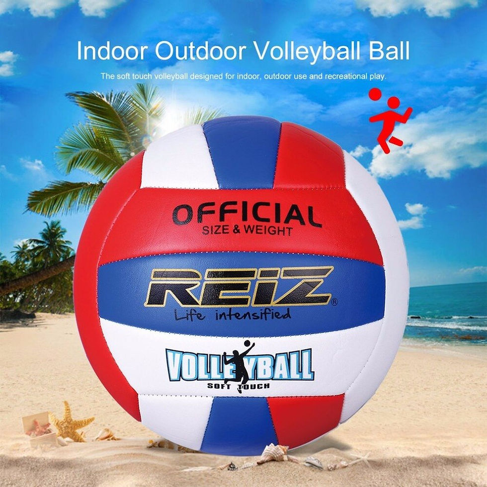Thumbnail: Competition Training Ball - REIZ Professional Soft PU Volleyball Ball