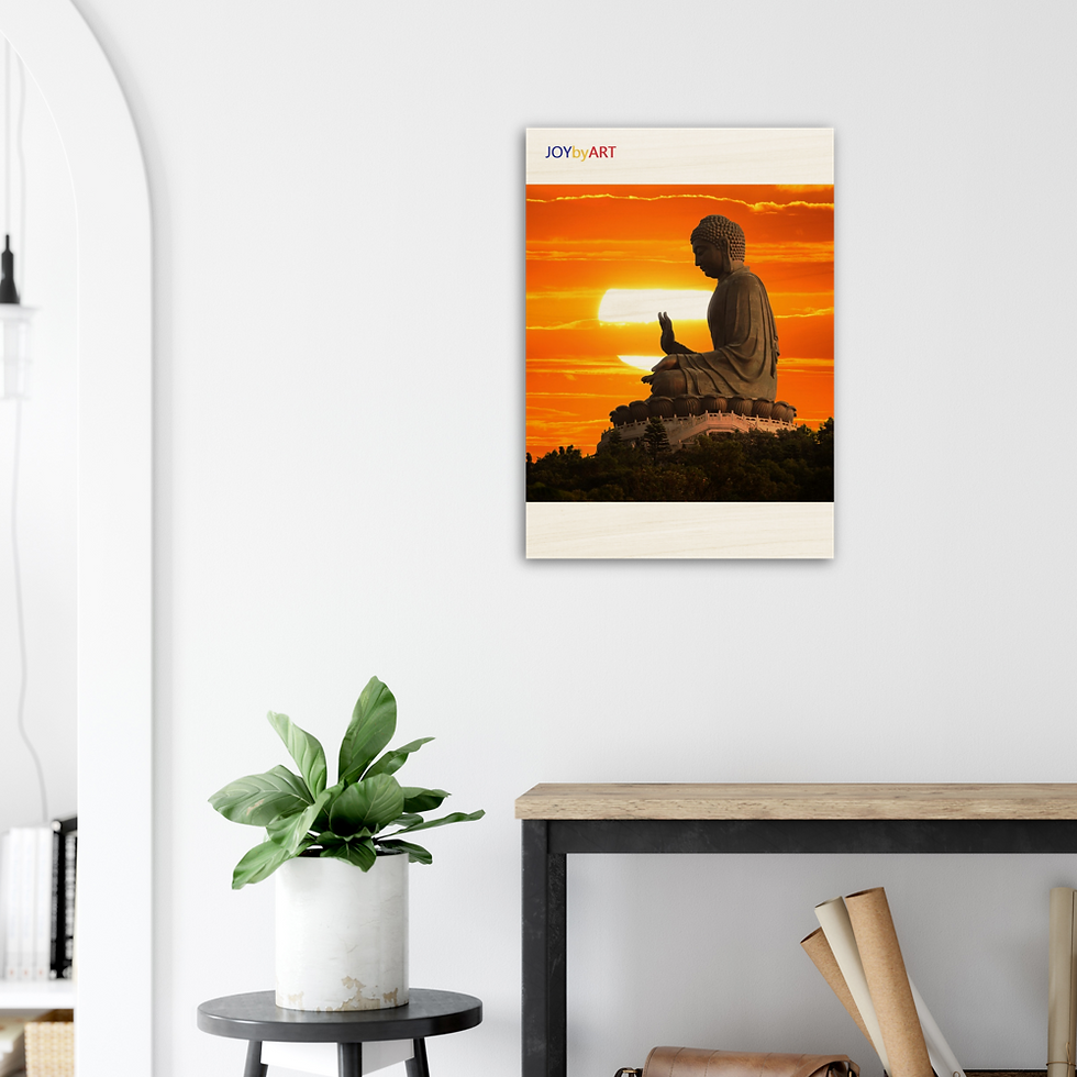 Thumbnail: JOYbyART Customizable Wood Prints - Buddha