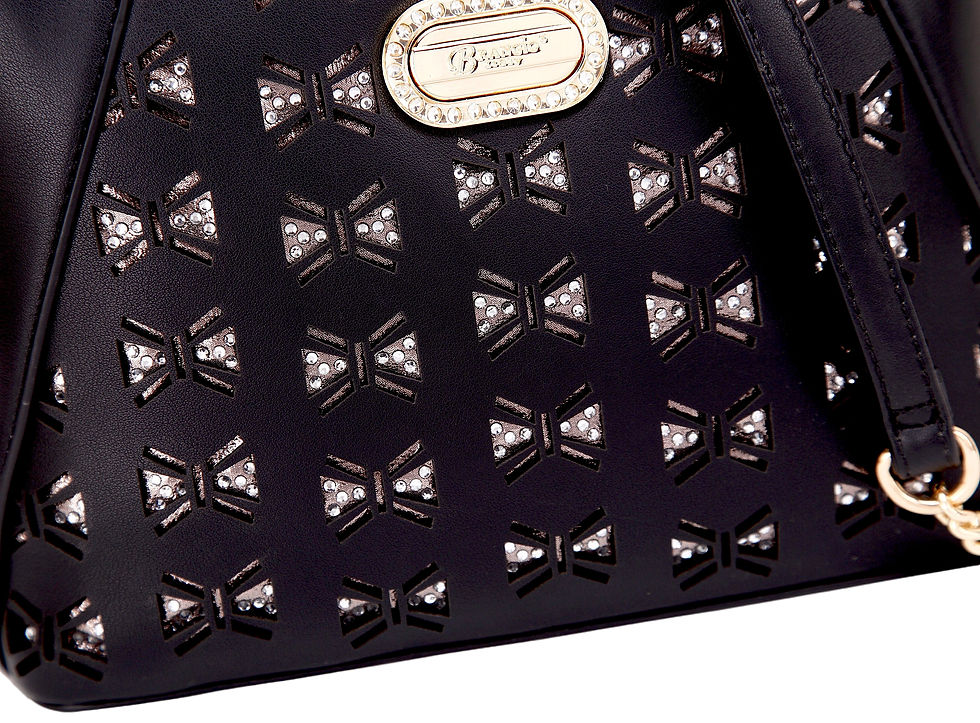 Miniaturbild: Stellar Winged Luna Crossbody Satchel