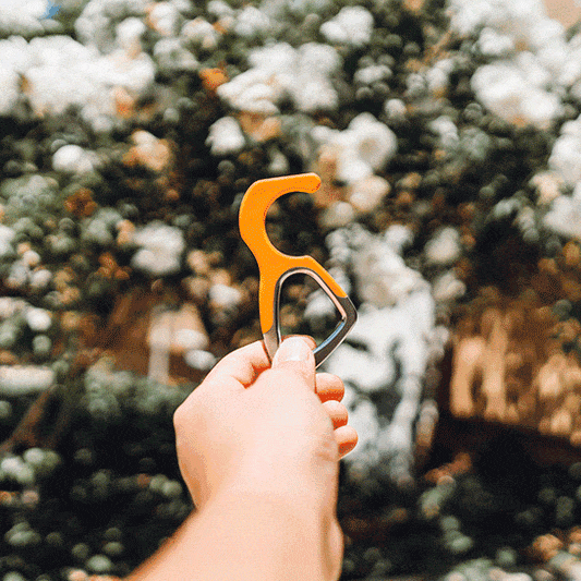 Thumbnail: Hoo(key) - The Only Patented Antimicrobial Silicone No-Touch Keychain Tool