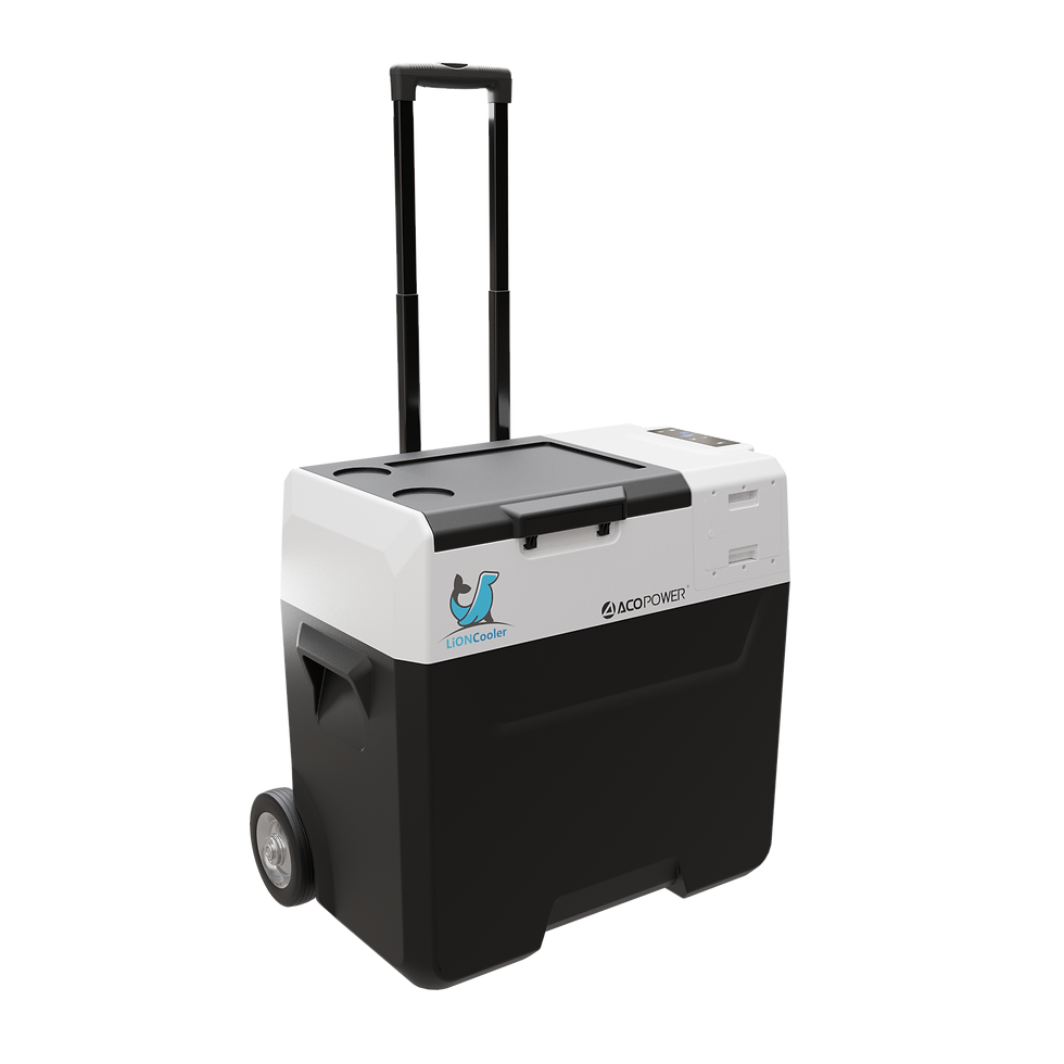 Thumbnail: LionCooler X50A Portable Solar Fridge Freezer, 52 Quarts