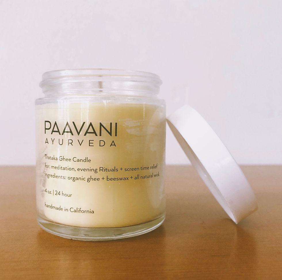 Miniature : Trataka Ghee Candle