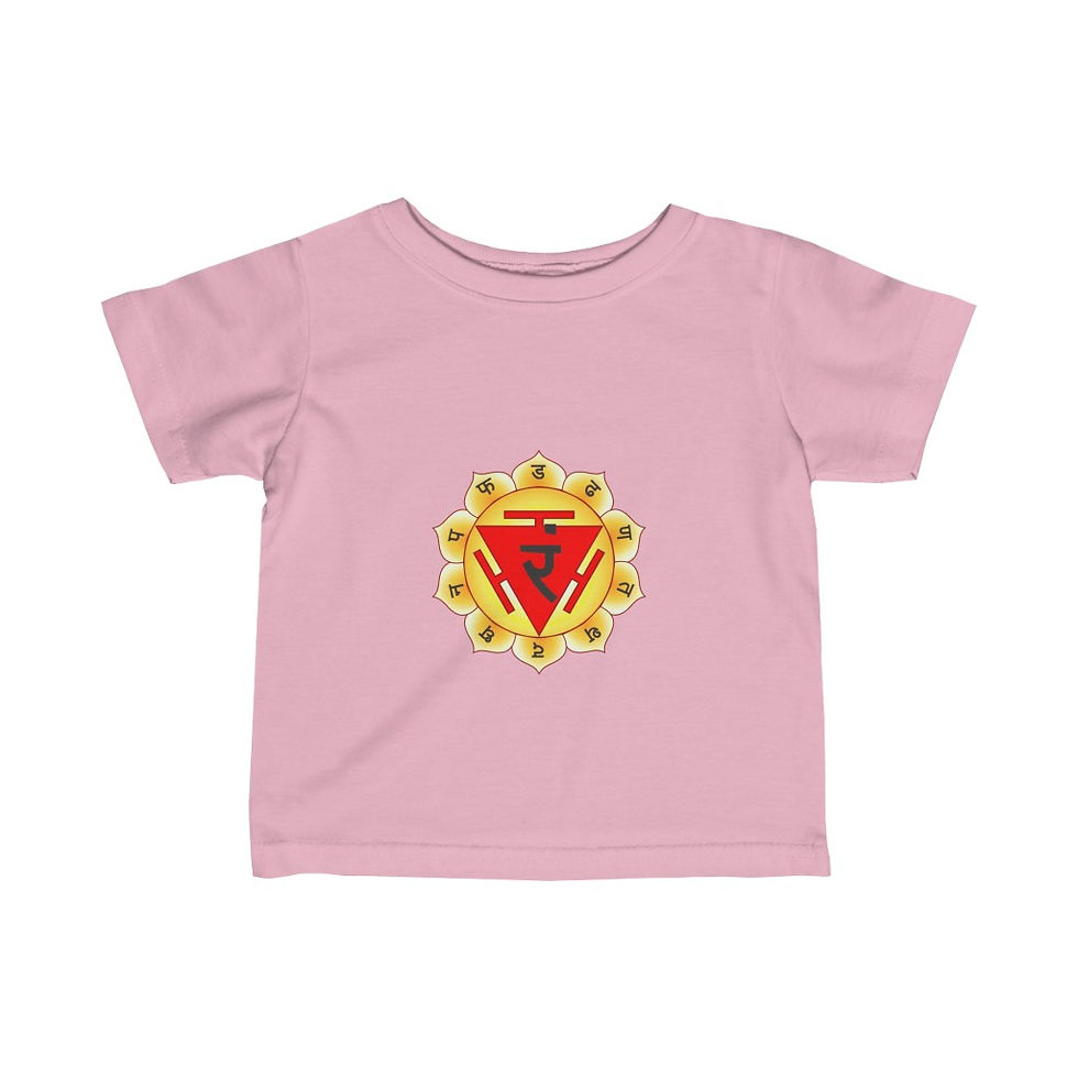 Thumbnail: Joy1.org Infant Fine Solar Chakra Jersey Tee