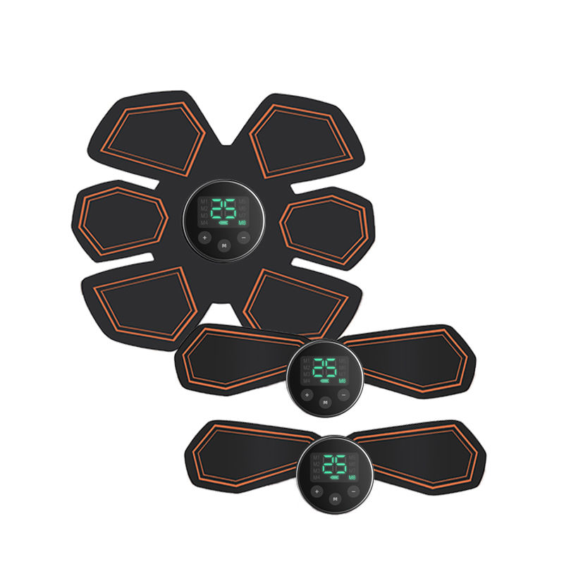 Thumbnail: EMS Muscle Toner: Electric Stimulator Belt for 6-Pack Building, Fitness
