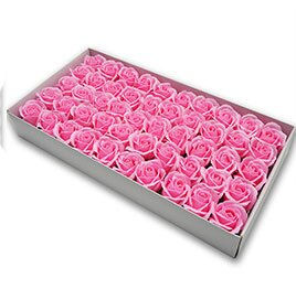 Thumbnail: 1.3.1:  50pcs Diameter 4.5cm Cheap Soap Rose Head Beauty Wedding Valentine's Day