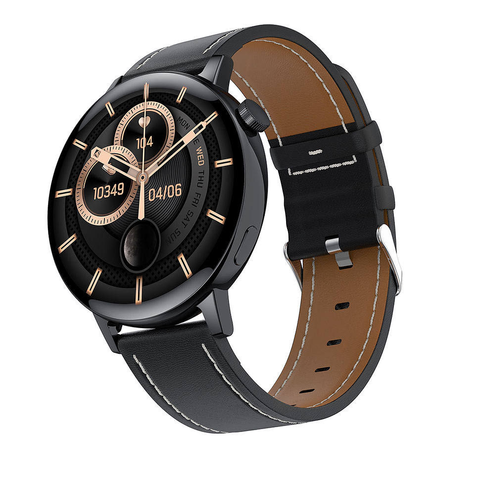 Thumbnail: Women's Smartwatch: 1.32" IP68 Waterproof Wireless Charge (Customizable)