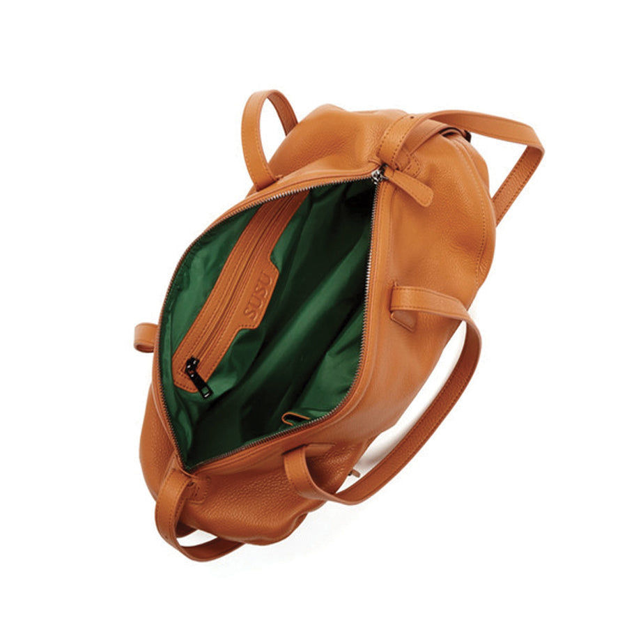 Miniatura: Catherine Leather Satchel Bag Brown