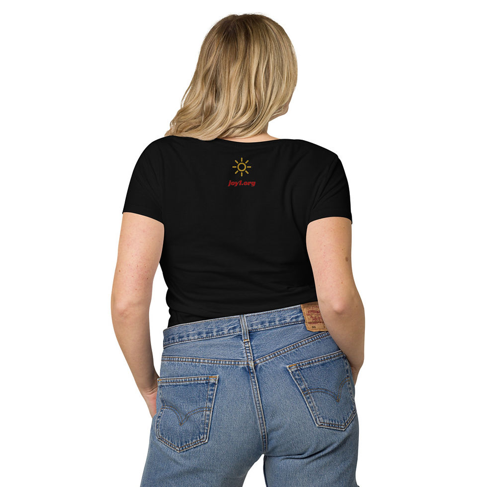 Миниатюра: JOYbyART Women’s basic organic t-shirt @ joy1.org