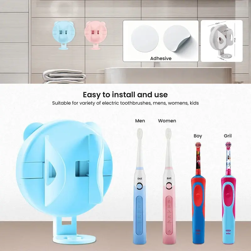 Thumbnail: SEAGO SG-507 Sonic Toothbrush: Rechargeable, 2 Min Timer, 5 Brushing Modes
