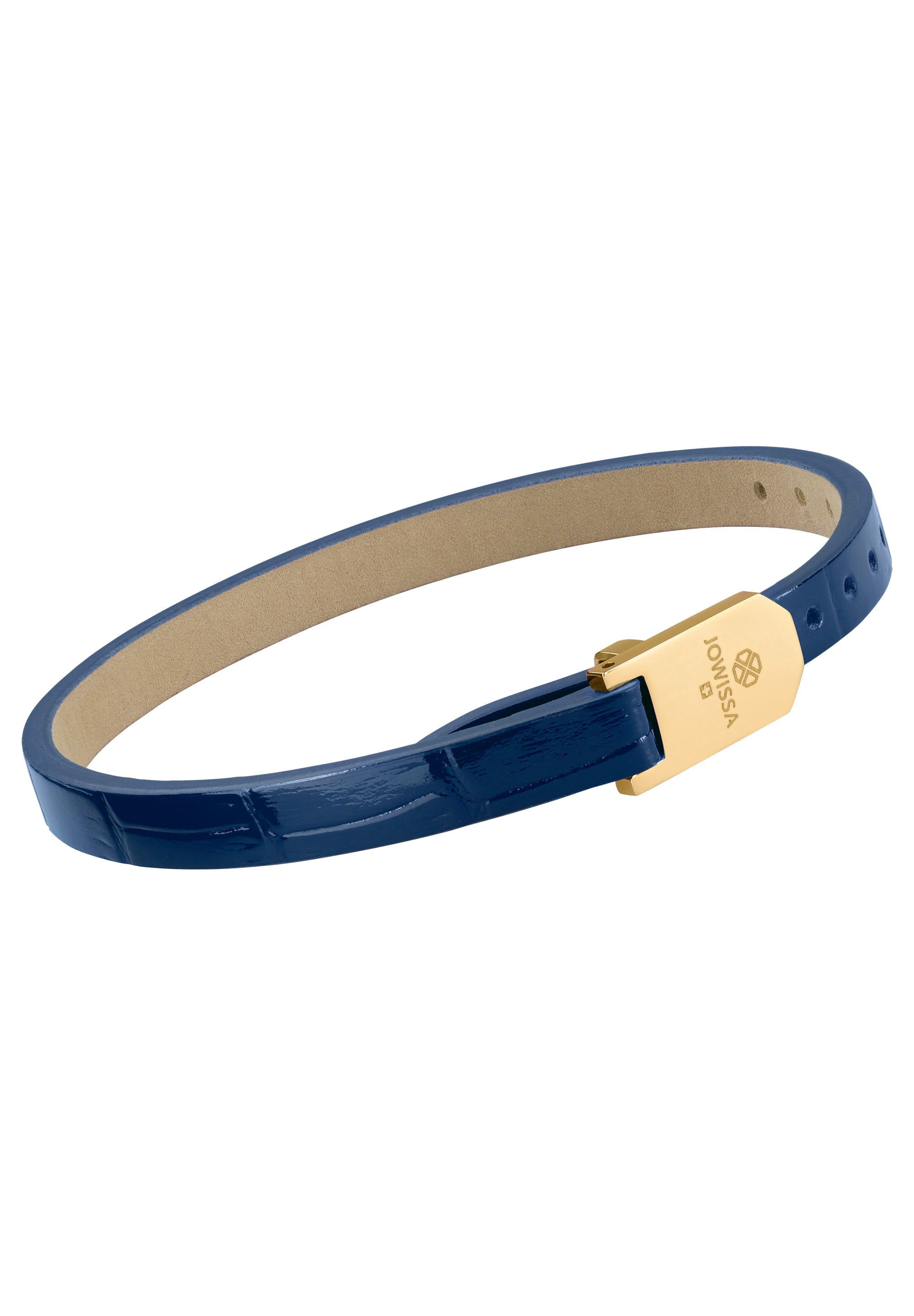 💫 Glossy Croco Leather Strap #JS.0112