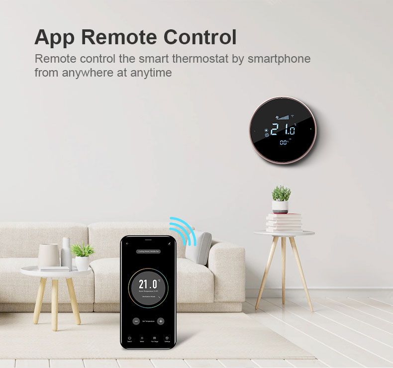 Thumbnail: Bandary FC Tuya Smart HVAC Zigbee Nest Wifi Thermostat (Customizable)